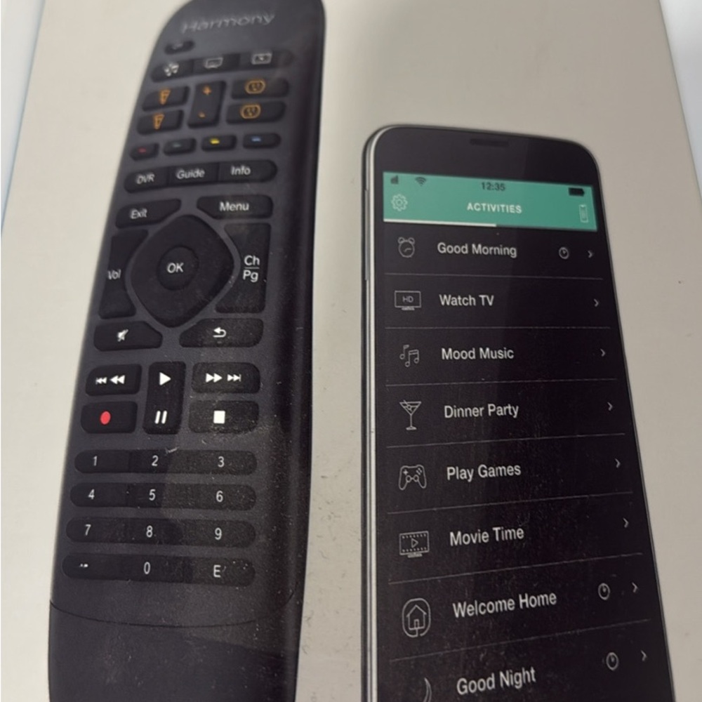 Black Universal Remote Control